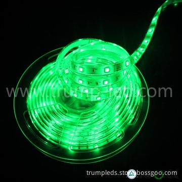 Amber Flexible 5050 LED Strips RGB Waterproof 60